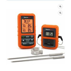 NEW ThermPro Wireless Meat Thermometer Digital Grill Smoker BBQ Thermometer with